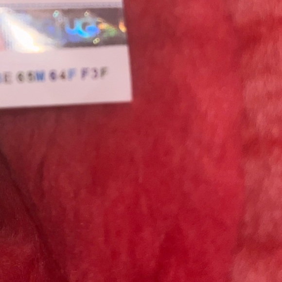 UGG Mini Sherpa Corduroy Platform Boot NIB 11US CHURRO UGGS in NANTUCKET CORAL - Picture 9 of 10